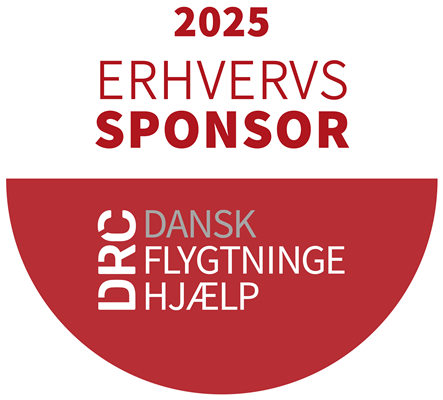 Erhvervssponsor 2025 - DRC Dansk Flygtningehjaelp